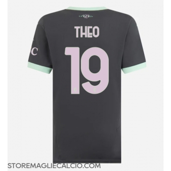 AC Milan Theo Hernandez #19 Maglia Gara Terza Repliche 2024-25 Donna